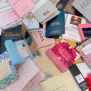 50 X Variety high end parfum perfume samples for women